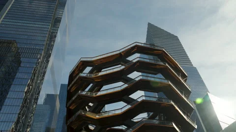 The Vessel - Hudson Yards Stock Footage 326064847
