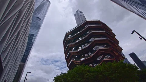 The vessel, installation in NYC Stock Footage 330196059