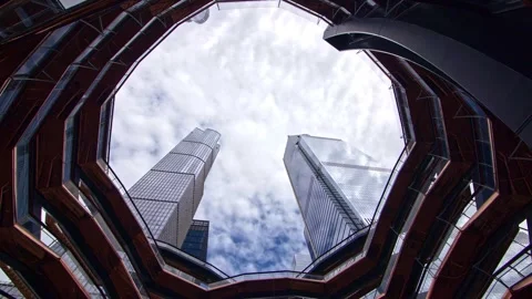 The vessel, installation in NYC Stock Footage 330196347