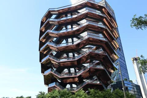 THE VESSEL NYC Foto stock