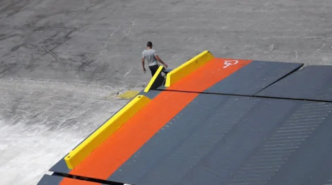 Vessel 's Gate Stock Footage 27276143