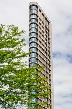 The Vesteda tower Stock Photos