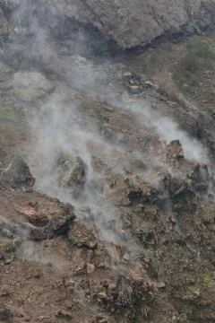 Vesuvius crater Stock Photos