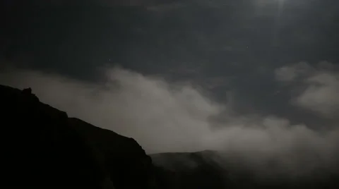 Vesuvius Natural Park Timelapse Stock Footage 44189061