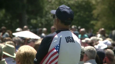 Veteran on Memorial Day 스톡 동영상 7139245