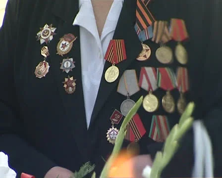 Veteran of war Stock Footage 22480837