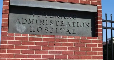 Veterans Administration Hospital Stock Footage