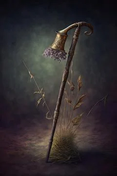 Veterans cane Stock Illustration