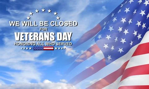 Veterans Day Background Design Stock Illustration