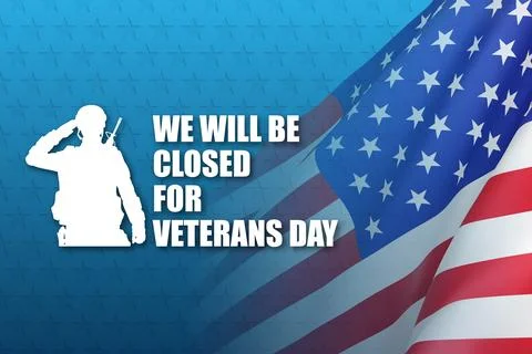 Veterans Day Background Stock Illustration
