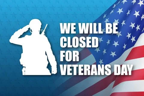 Veterans Day Background Stock Illustration