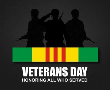 Veterans Day background Stock Illustration