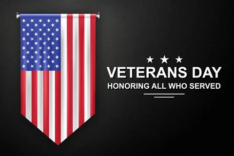 Veterans Day concept Stock Illustration