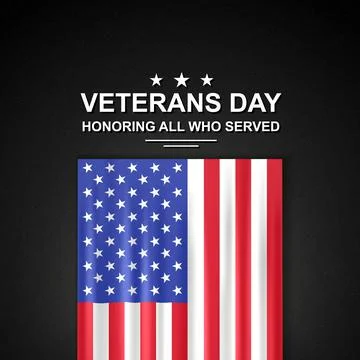Veterans Day concept Stock Illustration