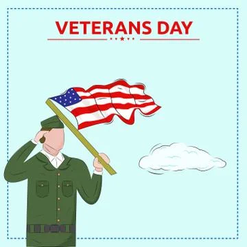 Veterans Day Stock Illustration