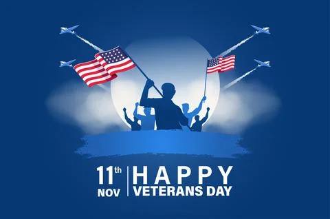 Veterans Day Illustrazione stock