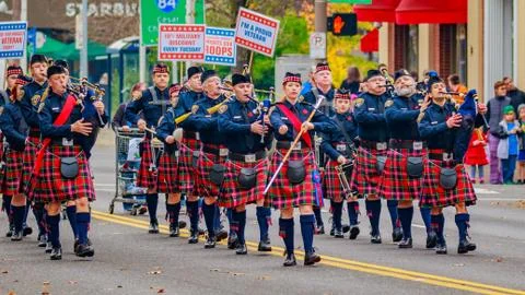 Veterans Day Parade 2016 Stock Photos