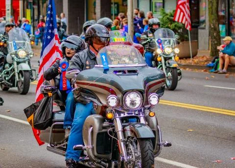 Veterans Day Parade 2016 Stock Photos