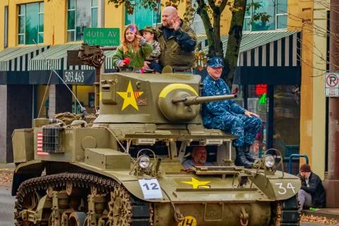 Veterans Day Parade 2016 Stock Photos