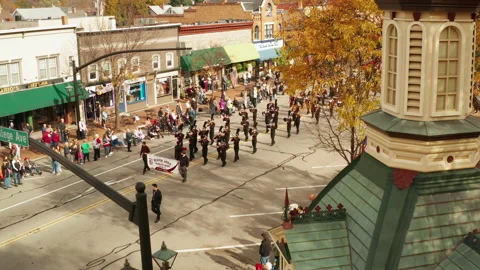 Veterans Day Parade Stock Footage 167848451