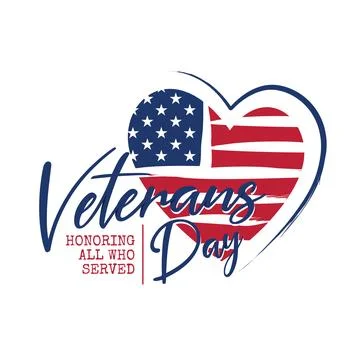 Veterans Day vector concept background for web design Stock Illustration
