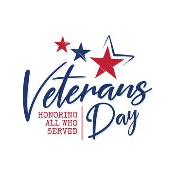 Veterans Day vector concept background for web design Stock Illustration