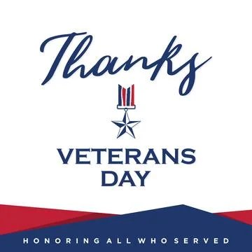 Veterans Day vector concept background for web design Stock Illustration