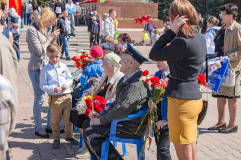 Veterans at rest Stock Photos