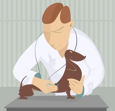 Veterinarian Stock Illustration