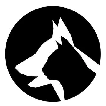 Veterinary logo Stock Illustration