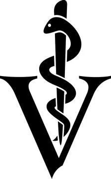 Veterinary symbol Stock Illustration