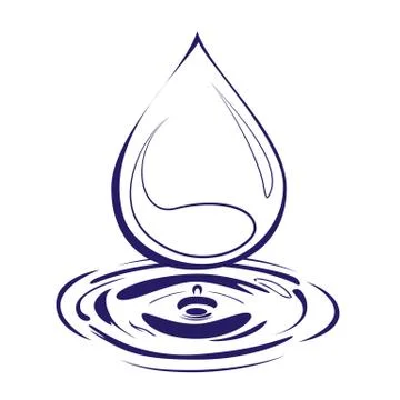 Vetor Drop Stock Illustration