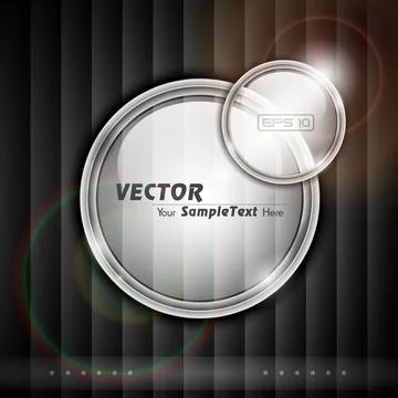 Vetor isolated transparent label Stock Illustration