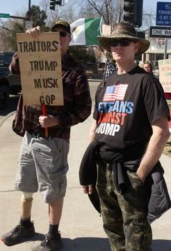 Vets march 8 Stock Photos