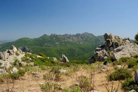 Vew from Monte Eccas Stock Photos