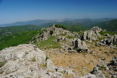 Vew from Monte Eccas Stock Photos