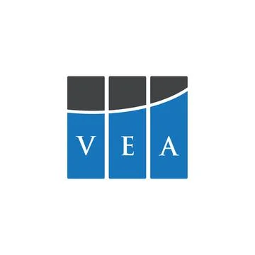 VFA letter logo design on white background. VFA creative initials letter logo Stock Illustration