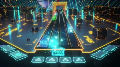 Vfx Arcade Game Stock Footage ~ Royalty Free Stock Videos | Pond5