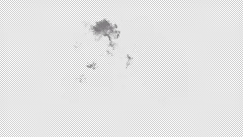 VFX Fire Elements Motion Graphics Stock Footage 280155837