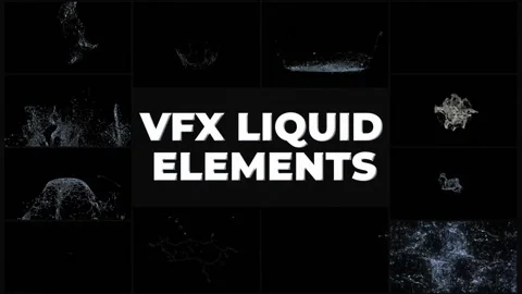 VFX Liquid Pack | After Effects Stock After Effects