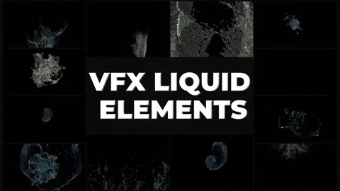 VFX Liquid Pack | After Effects After Effects stock