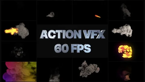 VFX Smoke And Fire Elements | After Effects Stock After Effects