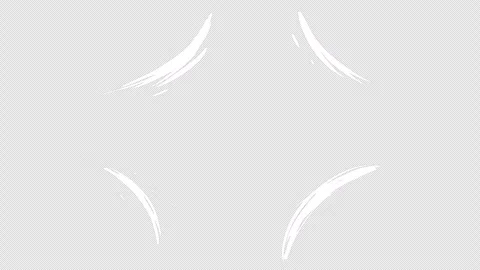 VFX with white shock waves on a black screen. Video stock 303016452