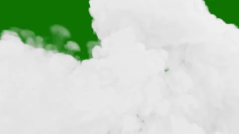 VFX White Smoke Blowing Horizontally on ... | Stock Video | Pond5