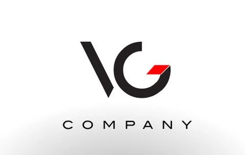 VG Logo.  Letter Design Vector. Stock Illustration