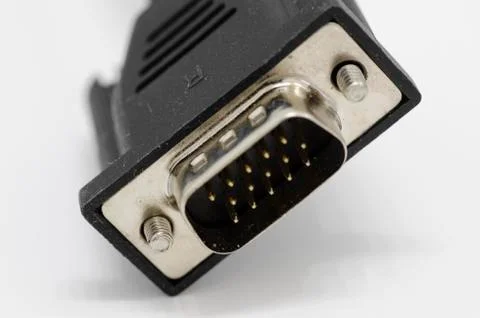 Vga cable to connect a computer to the screen Photos