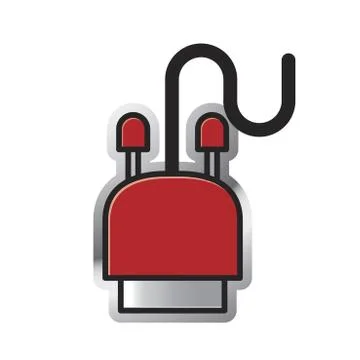 Vga connector Stock Illustration