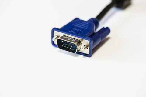 VGA connector Stock Photos