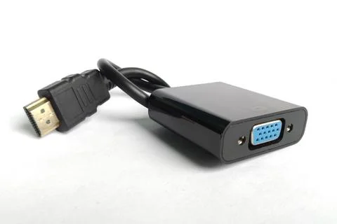 VGA to HDMI cable 4 Foto stock