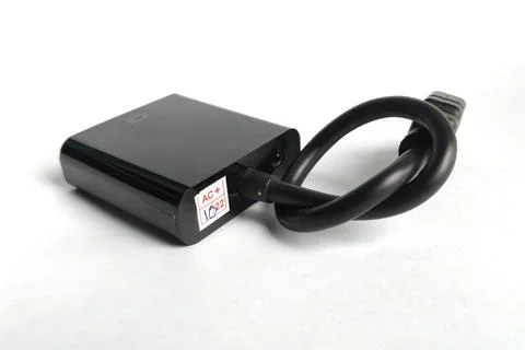 VGA to HDMI cable 5 Stock Photos